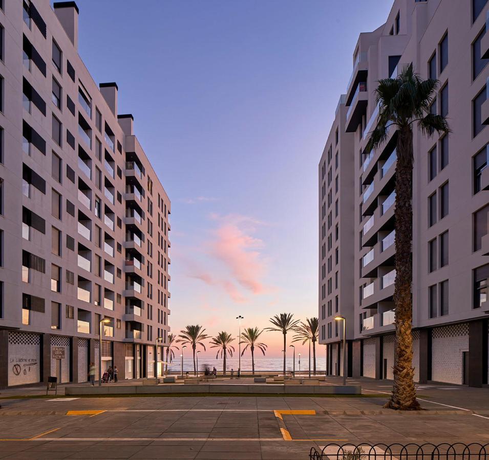 Expoholidays - Primera Linea De Playa Villapepita Parking Gratis Almería Exteriér fotografie